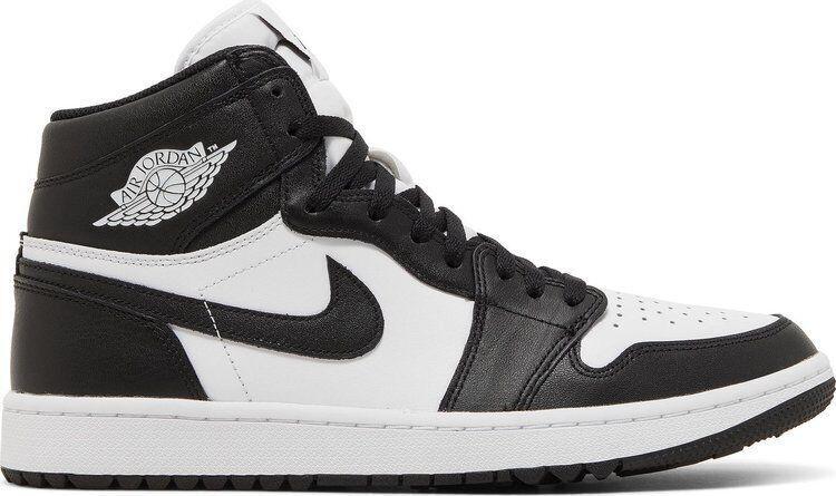 Size 10.5 - Air Jordan 1 High Golf Panda Black White Leather (DQ0660-101)
