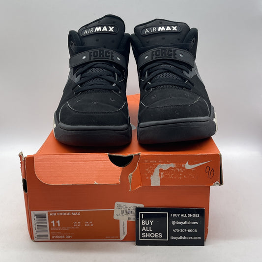 Size 11 - Nike Air Force Max 2006 Fab Five Black White Suede (315065-001)