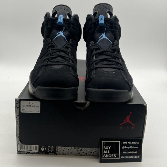 Size 9.5 - Air Jordan 6 Retro UNC (384664-006)