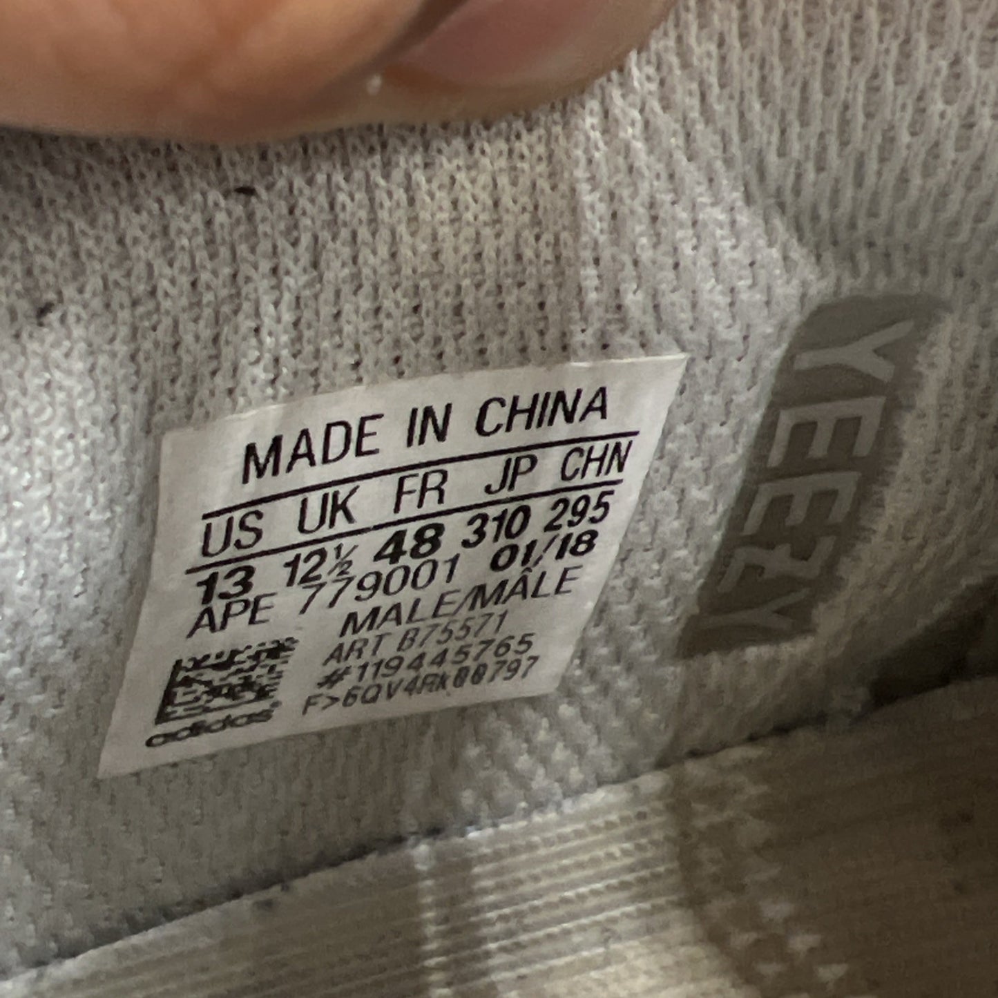 Size 13 - Adidas Yeezy Boost 700 Low Wave Runner (B75571)