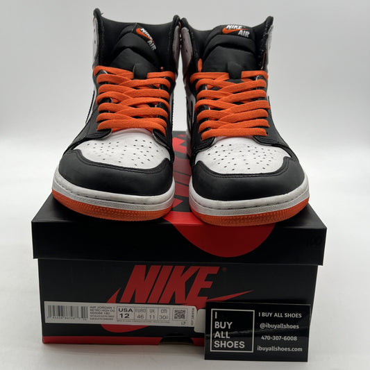 Size 12 - Air Jordan 1 Retro High Electro Orange (555088-180)