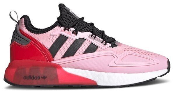 Size 11.5 - Adidas Ninja x ZX 2K Boost Time In - True Pink Scarlet (FZ0454)