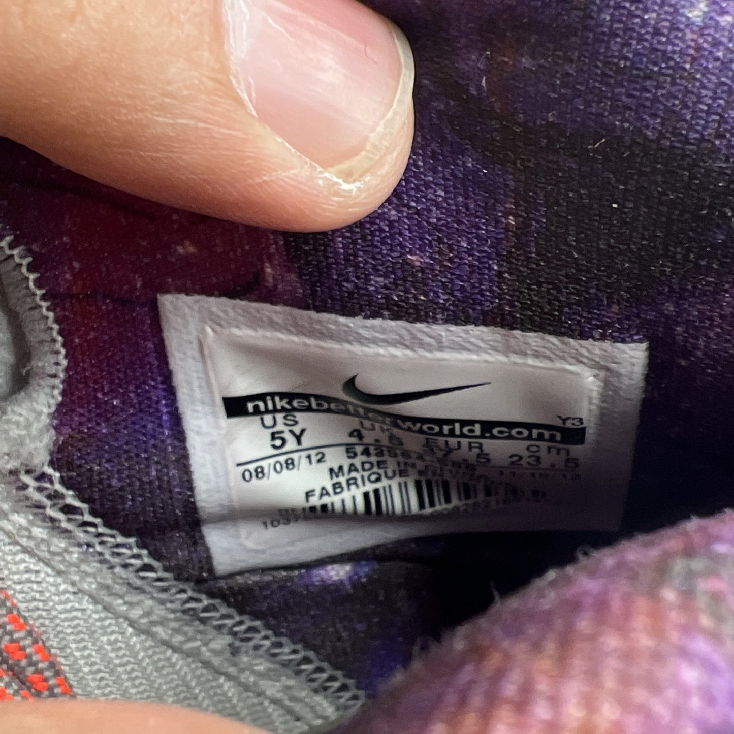 Size 5Y - Nike LeBron X All-Star Area 72 Extraterrestrial (543564-500)