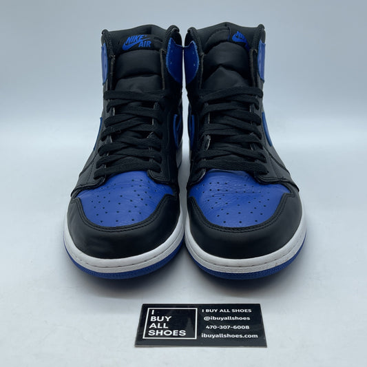Size 12 - Jordan 1 Retro OG High Royal Blue Black Leather (555088-007)