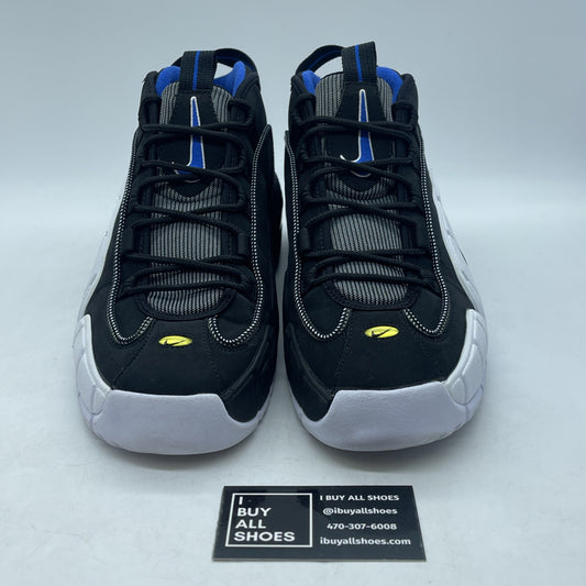 Size 11 - Nike Air Max Penny 1 2011 Orlando Black Blue Grey Suede (311089-001)