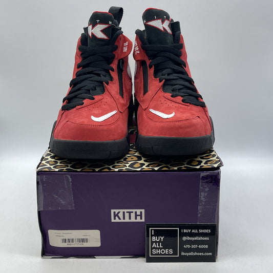 Size 10 - Nike Kith x Air Maestro 2 Red White Black Suede Leather (AH1069-600)