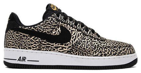 Size 10.5 - Nike Air Force 1 Low Black (488298-702)