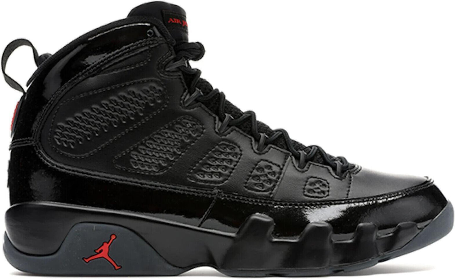 Size 11 - Air Jordan 9 Retro Bred Black Red Leather (302370-014)