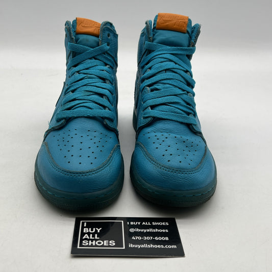 Size 6Y - Air Jordan 1 Retro OG G8RD High Blue Lagoon (AJ5997-445)