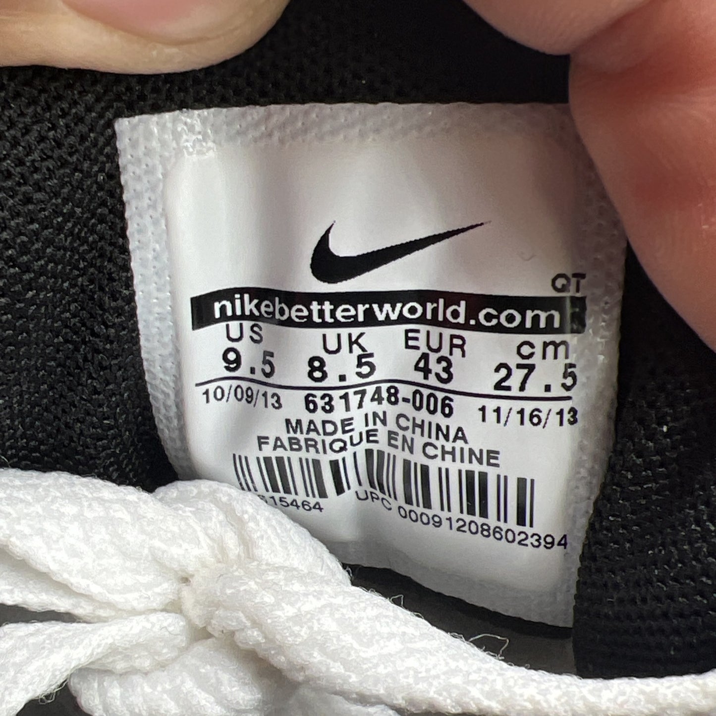Size 9.5 - Nike Air Max 90 Ice Dark Grey (631748-006)