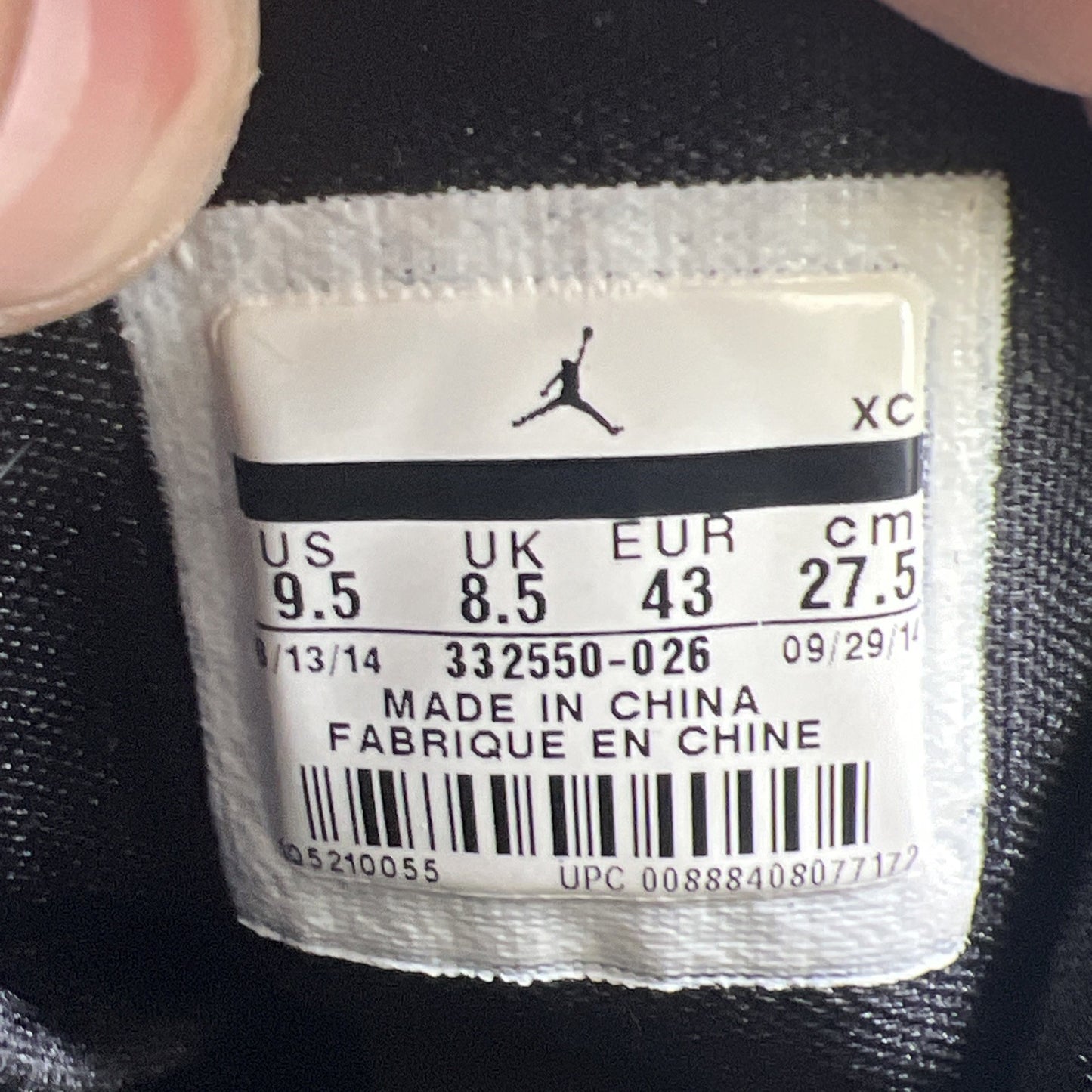 Size 9.5 - Air Jordan 1 Retro High Melo (332550-026)