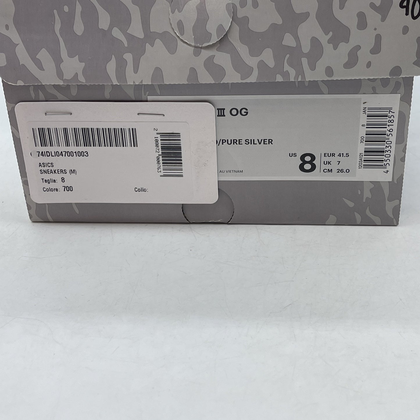 Size 8 - ASICS Concepts x Gel Lyte 3 Otoro Pink Grey Suede Leather (1203A121)