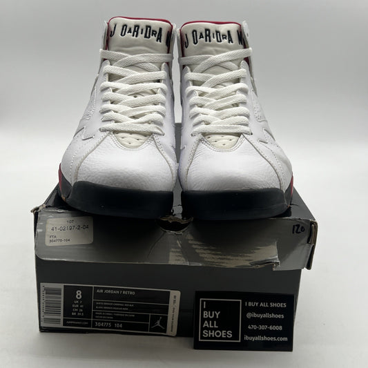 Size 8 - Air Jordan 7 Retro 2011 Cardinal (304775-104)