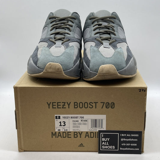 Size 13 - adidas Yeezy Boost 700 Teal Blue Suede Leather (FW2499)