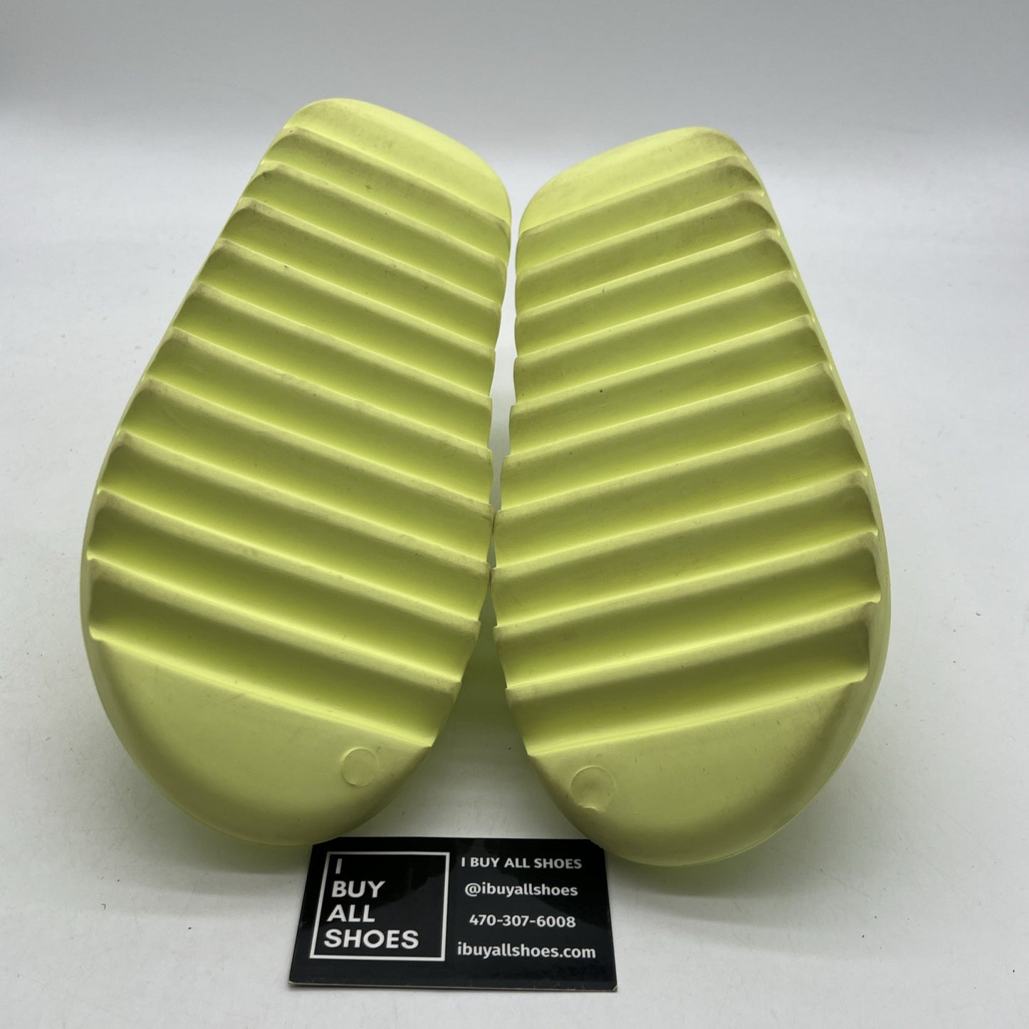 Size 11 - Adidas Yeezy Slide Glow Green (GX6139)