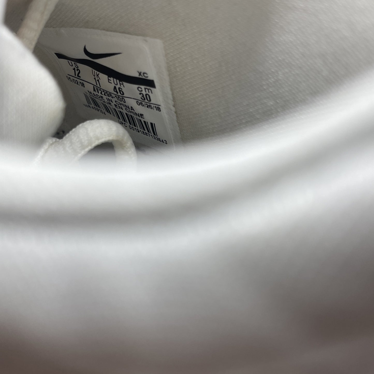Size 12 - Nike Kyrie 4 White Black Suede Leather (AV2296-100)