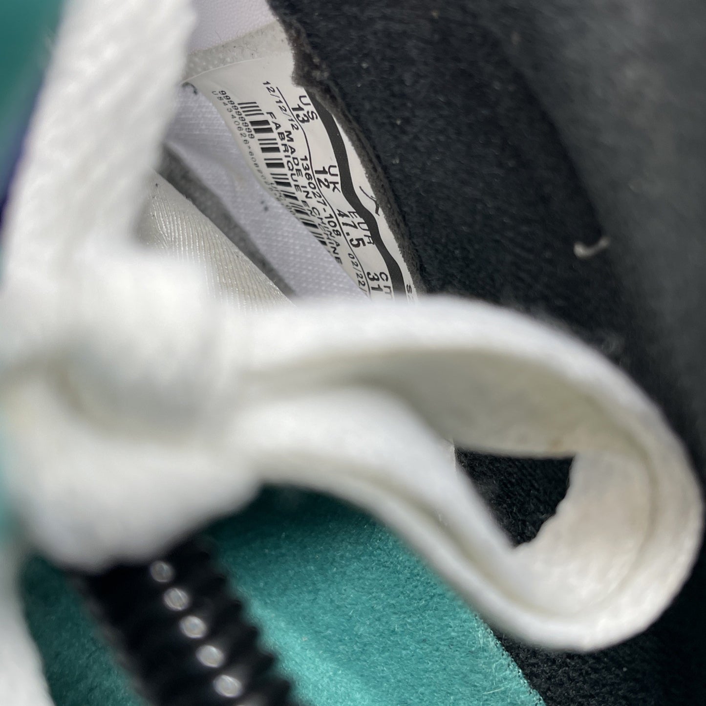 Size 13 - Jordan 5 Retro Grape White Black Leather (136027-108)