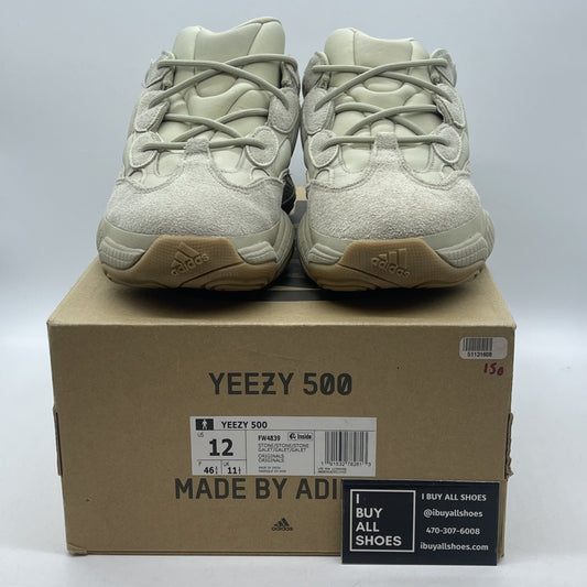 Size 12 - adidas Yeezy 500 Stone Tan Brown Suede Leather (FW4839)