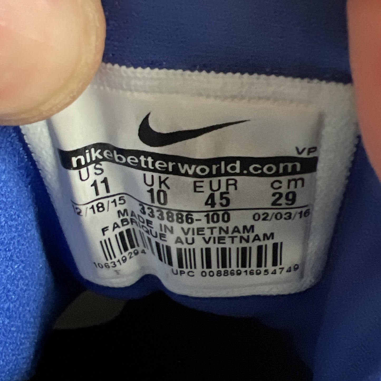 Size 11 - Nike Air Penny 2 2016 Home (333886-100)