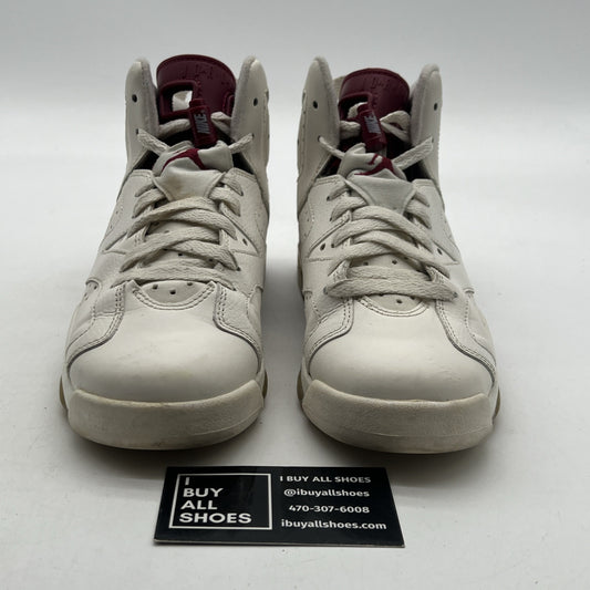 Size 6Y - Air Jordan 6 Retro OG 2015 Mid Maroon (836342-115)