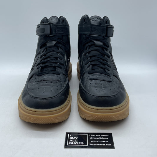 Size 13 - Nike Air Force 1 High Gore-Tex 2020 Black Suede Leather (CT2815-001)