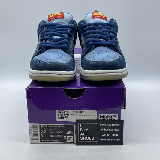 Size 6.5 - Nike SB Dunk Low Why So Sad? Blue Suede (DX5549-400)