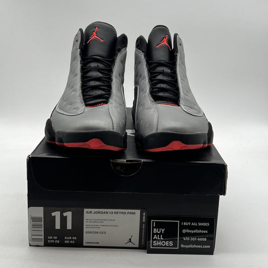 Size 11 - Air Jordan 13 Retro Reflective Silver (696208-023)