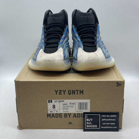 Size 8 - adidas Yeezy Quantum Frozen Blue Black Grey Suede (GZ8872)