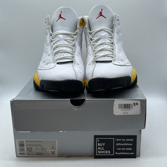 Size 12 - Jordan 13 Del Sol Yellow White Suede Leather (414571-167)