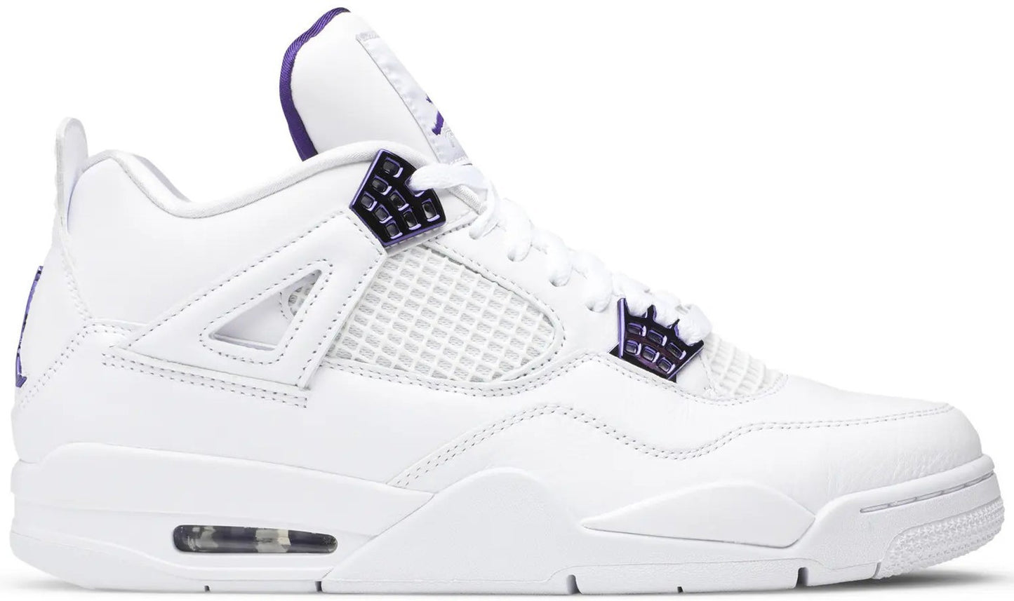 Size 10.5 - Air Jordan 4 Retro Mid Purple Metallic (CT8427-115)