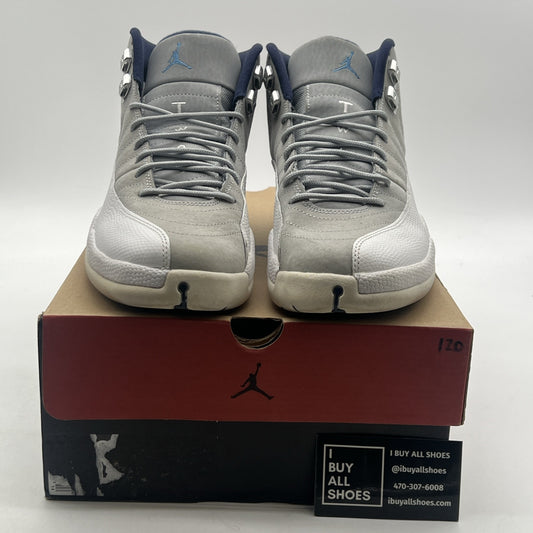 Size 9 - Air Jordan 12 Retro Grey University Blue (130690-007)