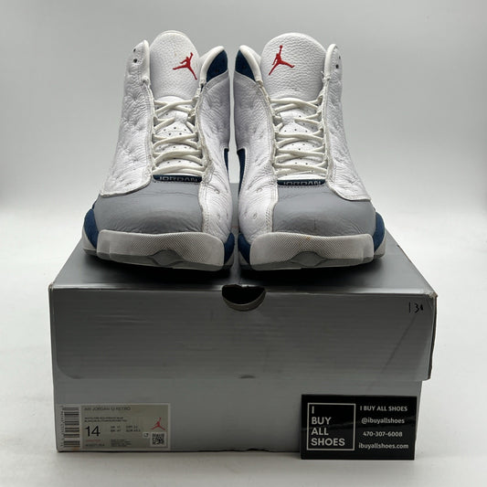 Size 14 - Air Jordan 13 Retro Mid French Blue (414571-164)