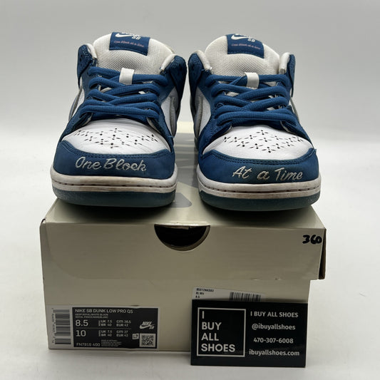 Size 8.5 - Nike SB Dunk Low x Born x Raised One Block At A Time (FN7819-400)