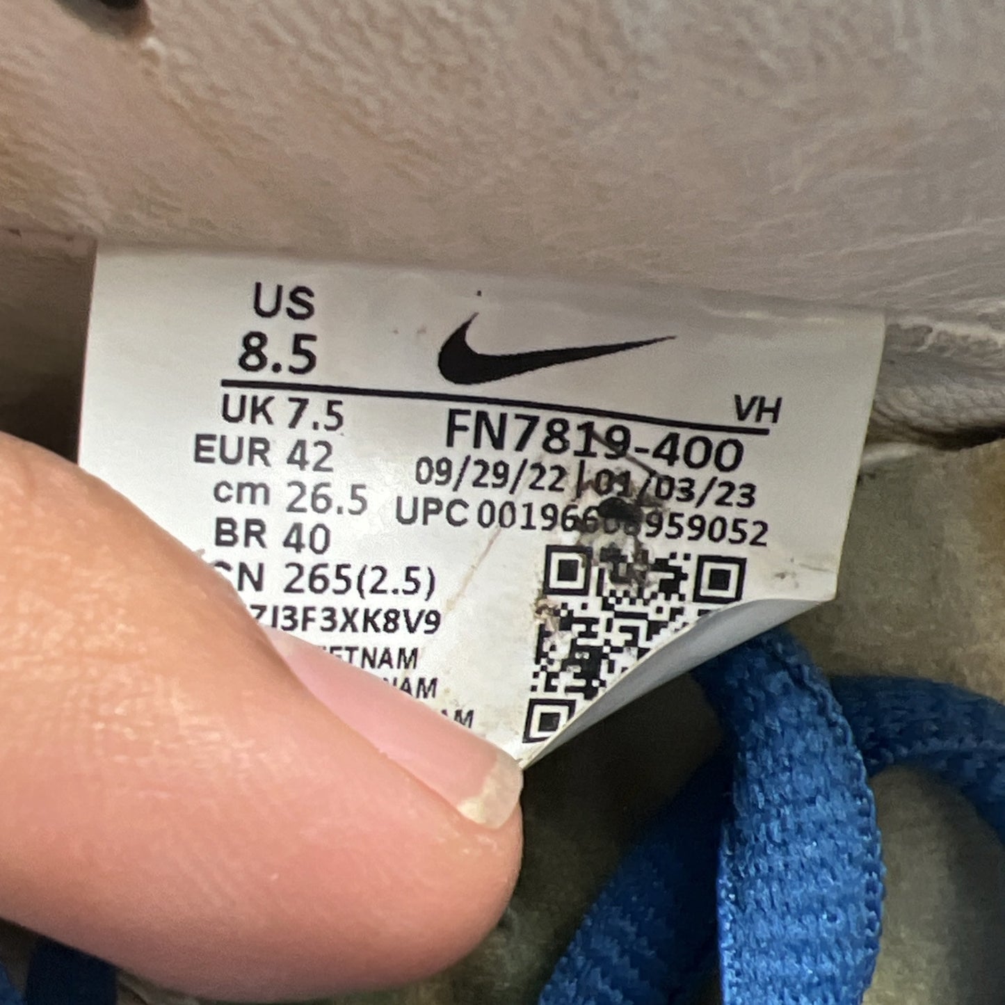 Size 8.5 - Nike SB Dunk Low x Born x Raised One Block At A Time (FN7819-400)