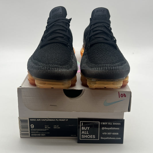 Size 9 - Nike Air VaporMax Black Orange (AH8449-001)