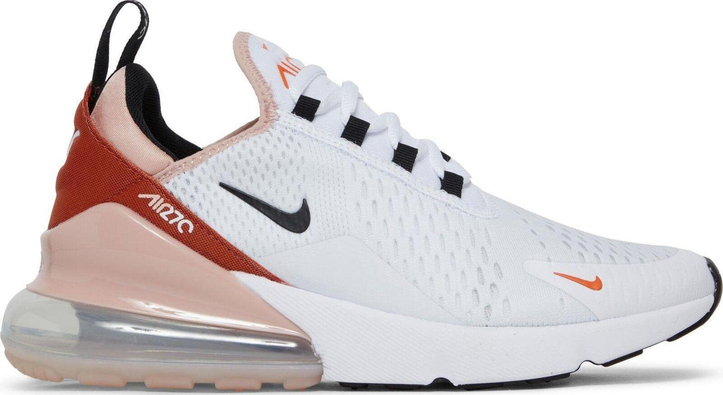 Size 12W - Nike Air Max 270 White Burnt Sunrise (DQ4693-100)