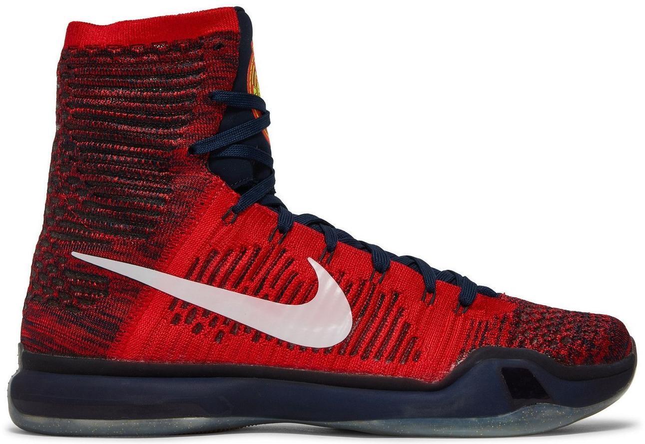 Size 13 - Nike Kobe 10 Elite High American (718763-614)