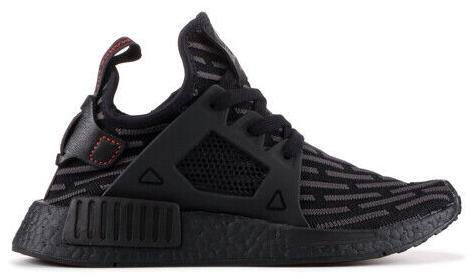 Size 10 - adidas NMD_XR1 Primeknit Triple Black Suede Leather (BA7214)