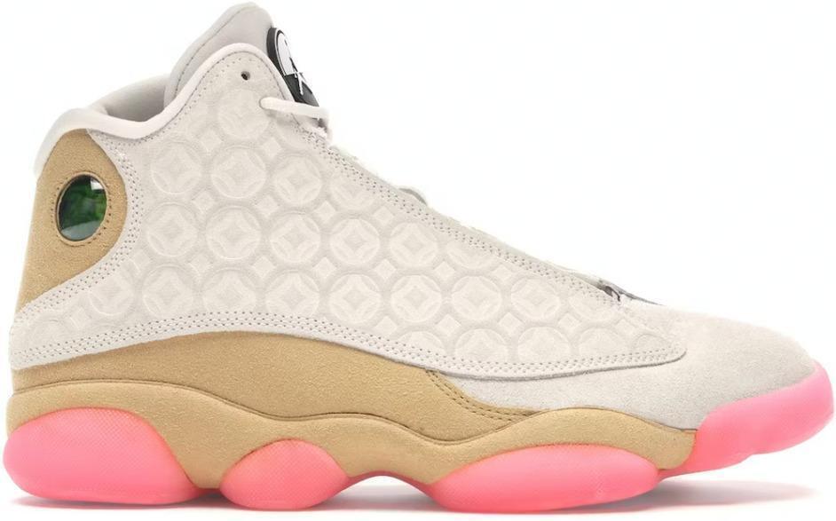 Size 10 - Air Jordan 13 Retro Chinese New Year White Brown Suede (CW4409-100)
