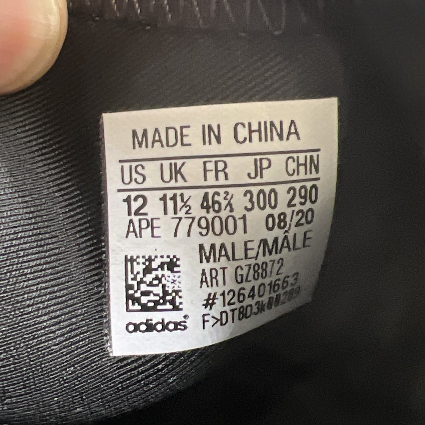 Size 12 - Adidas Yeezy Quantum Frozen Blue (GZ8872)