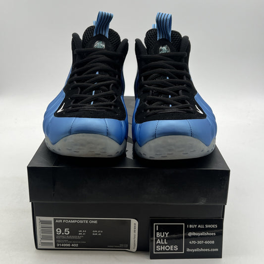 Size 9.5 - Nike Air Foamposite One University Blue (314996-402)