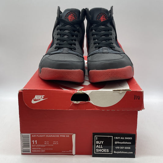 Size 11 - Nike Air Flight Huarache PRM QS Love/Hate Pack Suede (686203-001)