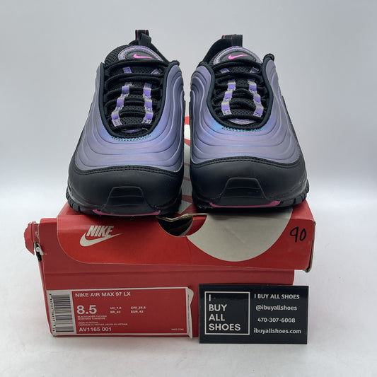 Size 8.5 - Nike Air Max 97 LX Throwback Future Purple Blue Leather (AV1165-001)