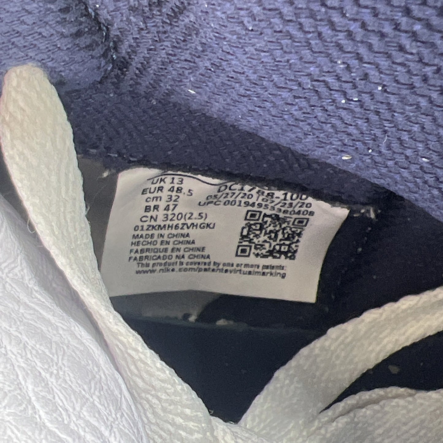 Size 14 - Air Jordan 1 Retro High CO.JP Midnight Navy (DC1788-100)