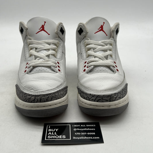 Size 7 - Air Jordan 3 Retro Mid White Cement Reimagined (DM0967-100)