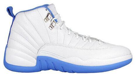 Size 10 - Air Jordan 12 Retro UNC W (308243-142)