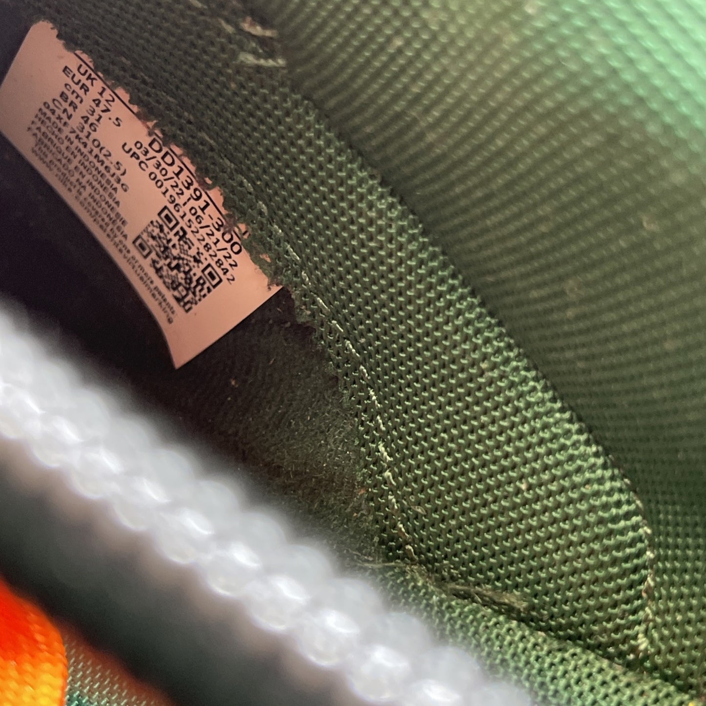 Size 13 - Nike Dunk Low Miami Hurricanes Green Orange Leather (DD1391-300)