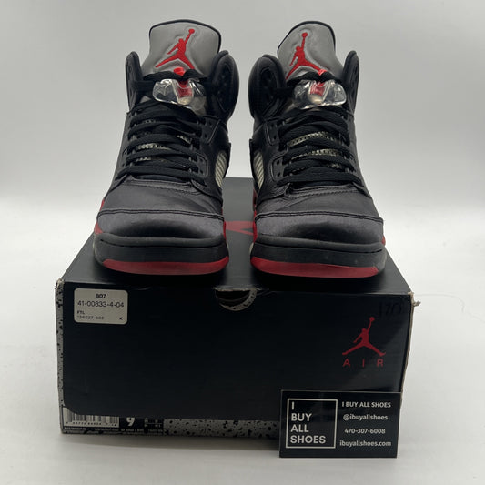 Size 9 - Air Jordan 5 Retro Satin Bred (136027-006)
