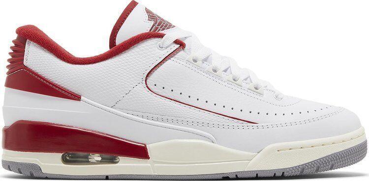 Size 12 - Air Jordan 2/3 White Varsity Red White Leather (FD0383-161)