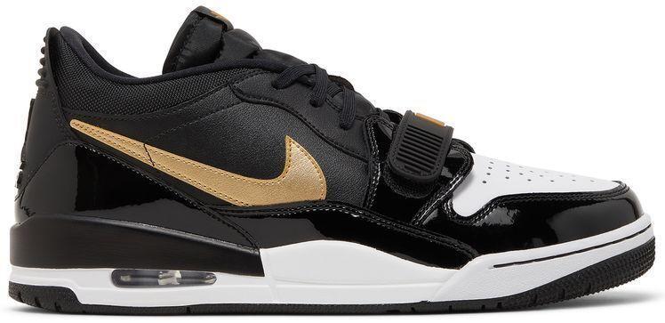 Size 9.5 - Jordan Legacy 312 Low Black Metallic Gold (CD7069-071)